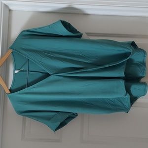 E.C. women's Jade very stretchy short sleeve top size L.